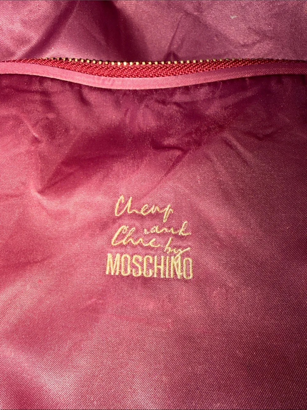 Moschino Cheap and Chic backpack